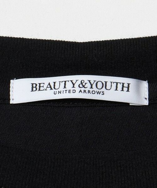 BEAUTY&YOUTH UNITED ARROWS / ビューティー&ユース ユナイテッドアローズ カットソー | レースドッキング　ロングスリーブTシャツ | 詳細27