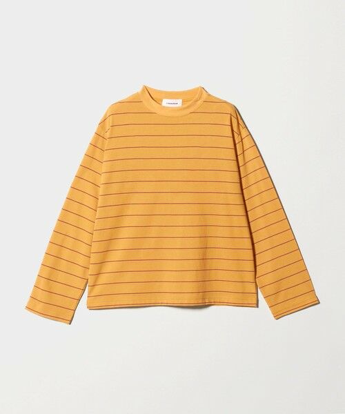 BEAUTY&YOUTH UNITED ARROWS / ビューティー&ユース ユナイテッドアローズ Tシャツ | コットンポリエステル ボーダー ロングスリーブTシャツ | 詳細14