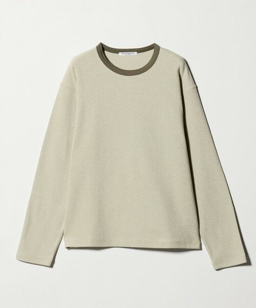 BEAUTY&YOUTH UNITED ARROWS / ビューティー&ユース ユナイテッドアローズ カットソー | パイル リンガー ロングスリーブTシャツ（LIME）