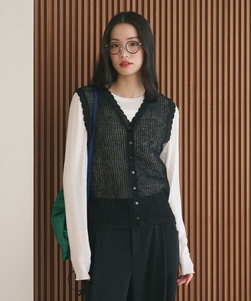 BEAUTY&YOUTH UNITED ARROWS / ビューティー&ユース ユナイテッドアローズ カットソー | セルロースブレンド クルーネックカットソー | 詳細1