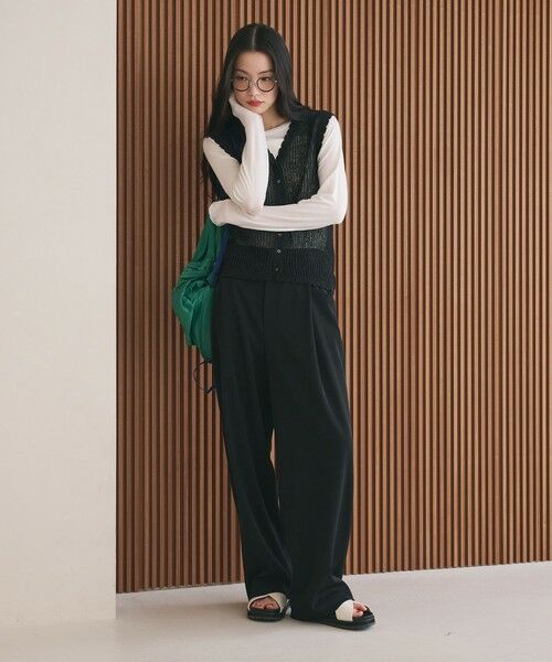 BEAUTY&YOUTH UNITED ARROWS / ビューティー&ユース ユナイテッドアローズ カットソー | セルロースブレンド クルーネックカットソー | 詳細3