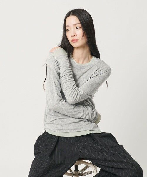 BEAUTY&YOUTH UNITED ARROWS / ビューティー&ユース ユナイテッドアローズ カットソー | セルロースブレンド クルーネックカットソー | 詳細20