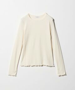 BEAUTY&YOUTH UNITED ARROWS / ビューティー&ユース ユナイテッドアローズ カットソー | ポリエステルコットンテレコ メローステッチ クルーネックカットソー