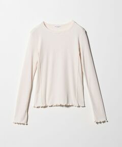 BEAUTY&YOUTH UNITED ARROWS / ビューティー&ユース ユナイテッドアローズ カットソー | ポリエステルコットンテレコ メローステッチ クルーネックカットソー