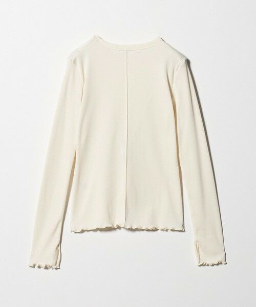 BEAUTY&YOUTH UNITED ARROWS / ビューティー&ユース ユナイテッドアローズ カットソー | ポリエステルコットンテレコ メローステッチ クルーネックカットソー | 詳細1