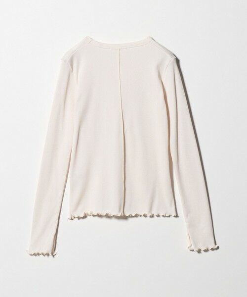 BEAUTY&YOUTH UNITED ARROWS / ビューティー&ユース ユナイテッドアローズ カットソー | ポリエステルコットンテレコ メローステッチ クルーネックカットソー | 詳細14