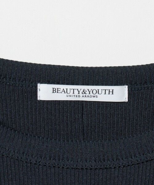 BEAUTY&YOUTH UNITED ARROWS / ビューティー&ユース ユナイテッドアローズ カットソー | ポリエステルコットンテレコ メローステッチ クルーネックカットソー | 詳細11