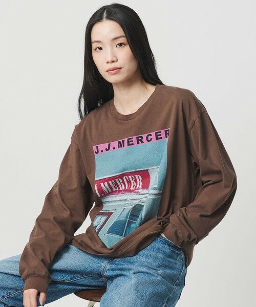 BEAUTY&YOUTH UNITED ARROWS / ビューティー&ユース ユナイテッドアローズ Tシャツ | 【別注】＜J.Jmercer＞プリント ロングスリーブTシャツ | 詳細10