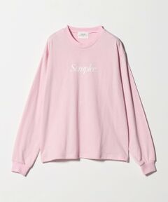 BEAUTY&YOUTH UNITED ARROWS / ビューティー&ユース ユナイテッドアローズ Tシャツ | 【別注】＜Samplee＞プリント ロングスリーブTシャツ