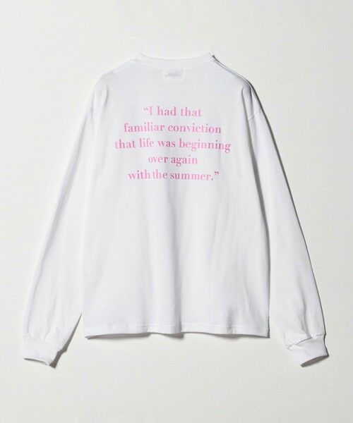 BEAUTY&YOUTH UNITED ARROWS / ビューティー&ユース ユナイテッドアローズ Tシャツ | 【別注】＜Samplee＞プリント ロングスリーブTシャツ | 詳細1