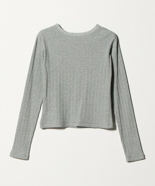 BEAUTY&YOUTH UNITED ARROWS / ビューティー&ユース ユナイテッドアローズ カットソー | 【WEB限定】ランダムリブ ヘンリーネック スナッププルオーバー | 詳細1