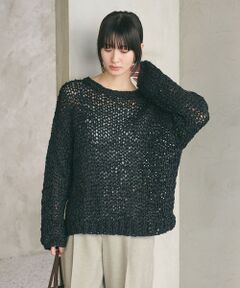 BEAUTY&YOUTH UNITED ARROWS / ビューティー&ユース ユナイテッドアローズ ニット・セーター | テープヤーン ローゲージ ニットプルオーバー