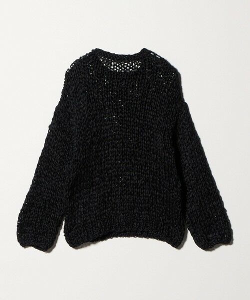BEAUTY&YOUTH UNITED ARROWS / ビューティー&ユース ユナイテッドアローズ ニット・セーター | テープヤーン ローゲージ ニットプルオーバー | 詳細6