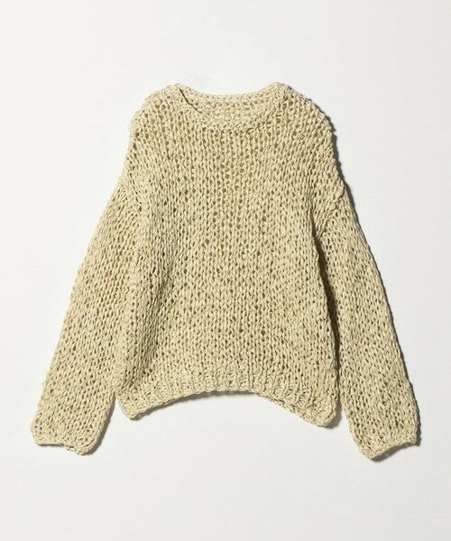 BEAUTY&YOUTH UNITED ARROWS / ビューティー&ユース ユナイテッドアローズ ニット・セーター | テープヤーン ローゲージ ニットプルオーバー | 詳細19