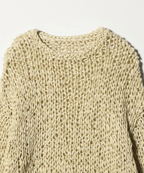 BEAUTY&YOUTH UNITED ARROWS / ビューティー&ユース ユナイテッドアローズ ニット・セーター | テープヤーン ローゲージ ニットプルオーバー | 詳細21