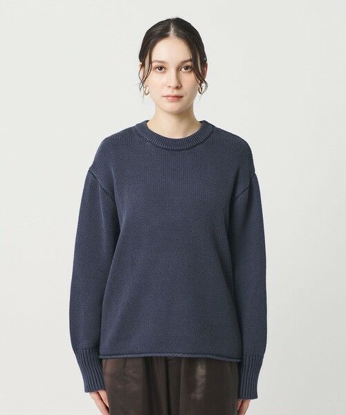 BEAUTY&YOUTH UNITED ARROWS / ビューティー&ユース ユナイテッドアローズ ニット・セーター | フェード クルーネックニットプルオーバー | 詳細19