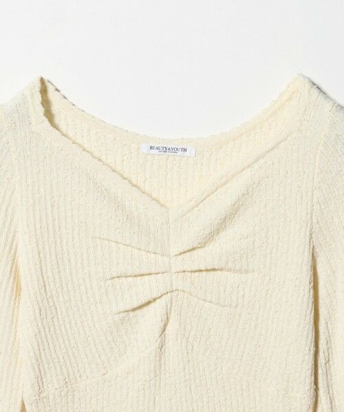 BEAUTY&YOUTH UNITED ARROWS / ビューティー&ユース ユナイテッドアローズ ニット・セーター | フロントタック リブニットプルオーバー | 詳細6