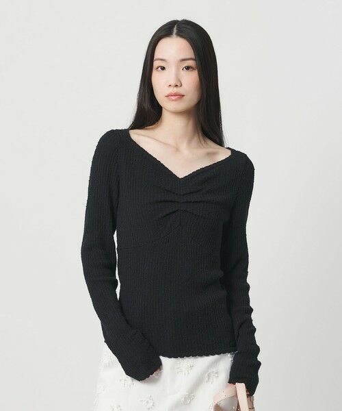 BEAUTY&YOUTH UNITED ARROWS / ビューティー&ユース ユナイテッドアローズ ニット・セーター | フロントタック リブニットプルオーバー | 詳細8