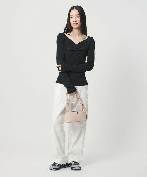 BEAUTY&YOUTH UNITED ARROWS / ビューティー&ユース ユナイテッドアローズ ニット・セーター | フロントタック リブニットプルオーバー | 詳細10