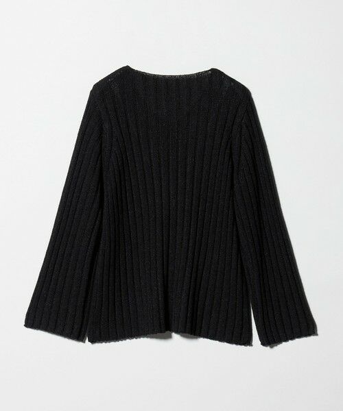 BEAUTY&YOUTH UNITED ARROWS / ビューティー&ユース ユナイテッドアローズ ニット・セーター | レーヨンブレンド ワイドリブ Vネックニットプルオーバー | 詳細5