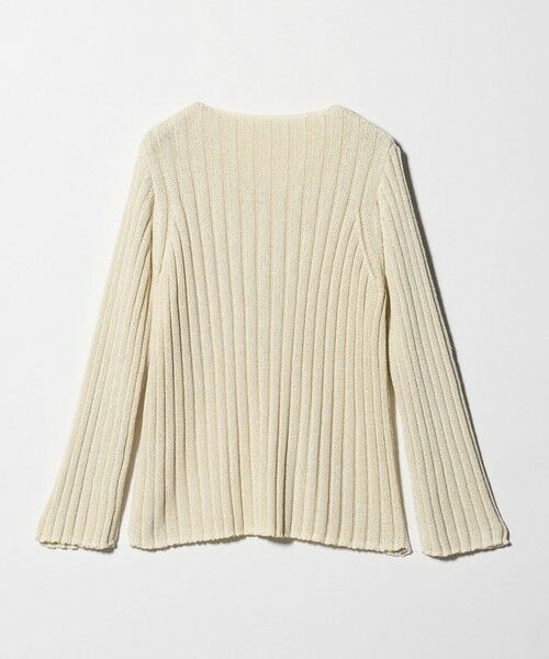 BEAUTY&YOUTH UNITED ARROWS / ビューティー&ユース ユナイテッドアローズ ニット・セーター | レーヨンブレンド ワイドリブ Vネックニットプルオーバー | 詳細16