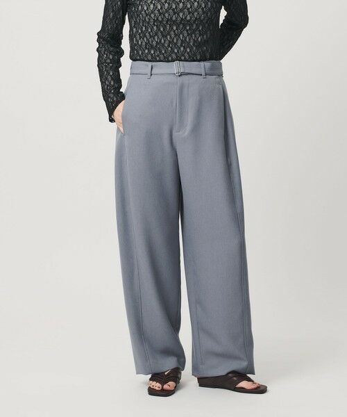 BEAUTY&YOUTH UNITED ARROWS / ビューティー&ユース ユナイテッドアローズ その他パンツ | ベルトカーブパンツ ウォッシャブル 防シワ | 詳細20