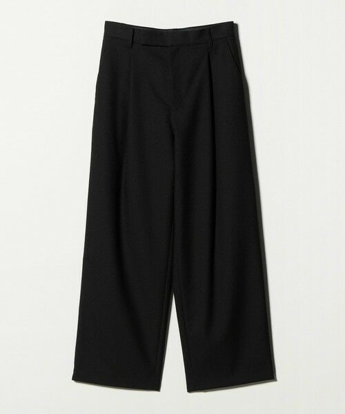 BEAUTY&YOUTH UNITED ARROWS / ビューティー&ユース ユナイテッドアローズ その他パンツ | ツイードライク タックワイドパンツ | 詳細5