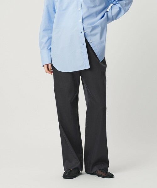 BEAUTY&YOUTH UNITED ARROWS / ビューティー&ユース ユナイテッドアローズ その他パンツ | サテンドロースト ワイドパンツ ウォッシャブル | 詳細5
