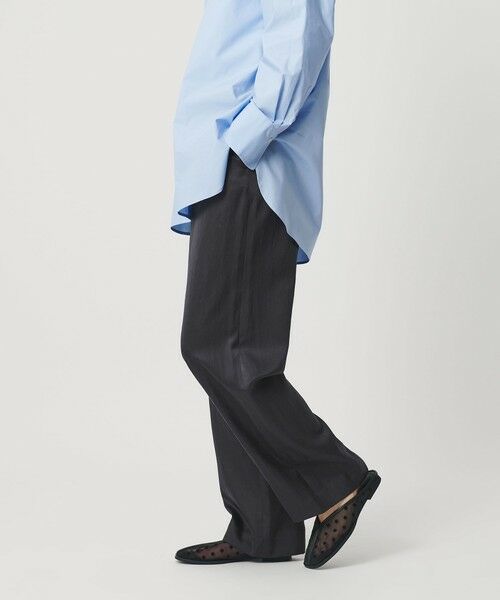 BEAUTY&YOUTH UNITED ARROWS / ビューティー&ユース ユナイテッドアローズ その他パンツ | サテンドロースト ワイドパンツ ウォッシャブル | 詳細7
