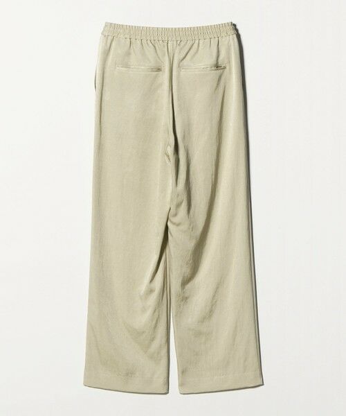 BEAUTY&YOUTH UNITED ARROWS / ビューティー&ユース ユナイテッドアローズ その他パンツ | サテンドロースト ワイドパンツ ウォッシャブル | 詳細5