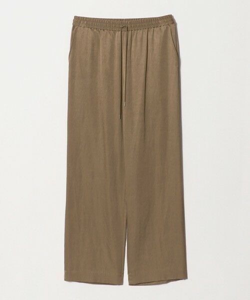 BEAUTY&YOUTH UNITED ARROWS / ビューティー&ユース ユナイテッドアローズ その他パンツ | サテンドロースト ワイドパンツ ウォッシャブル(MOCA)