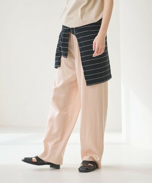 BEAUTY&YOUTH UNITED ARROWS / ビューティー&ユース ユナイテッドアローズ その他パンツ | サテンドロースト ワイドパンツ ウォッシャブル | 詳細21