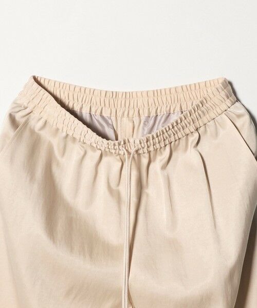 BEAUTY&YOUTH UNITED ARROWS / ビューティー&ユース ユナイテッドアローズ その他パンツ | サテンドロースト ワイドパンツ ウォッシャブル | 詳細15