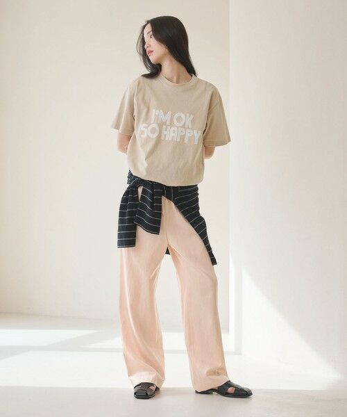 BEAUTY&YOUTH UNITED ARROWS / ビューティー&ユース ユナイテッドアローズ その他パンツ | サテンドロースト ワイドパンツ ウォッシャブル | 詳細23