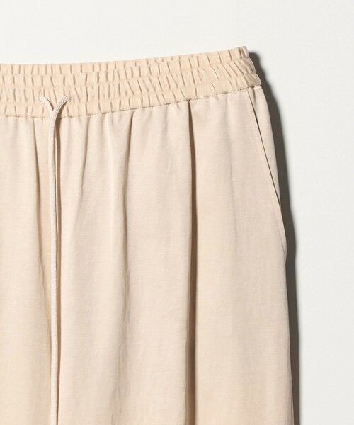 BEAUTY&YOUTH UNITED ARROWS / ビューティー&ユース ユナイテッドアローズ その他パンツ | サテンドロースト ワイドパンツ ウォッシャブル | 詳細14