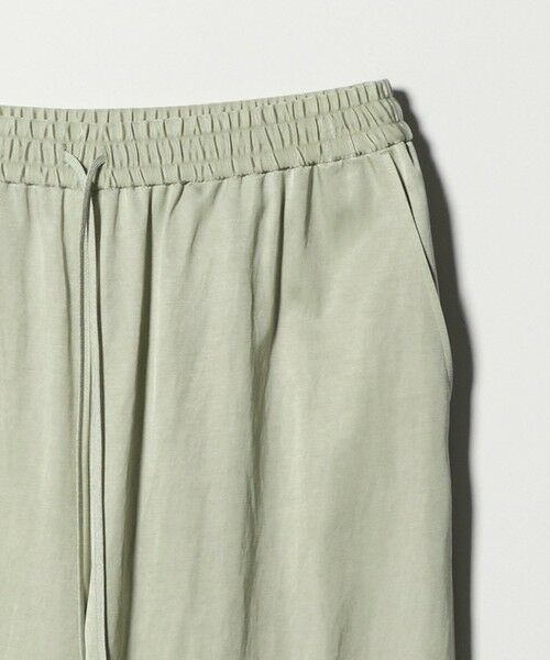 BEAUTY&YOUTH UNITED ARROWS / ビューティー&ユース ユナイテッドアローズ その他パンツ | サテンドロースト ワイドパンツ ウォッシャブル | 詳細18
