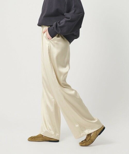 BEAUTY&YOUTH UNITED ARROWS / ビューティー&ユース ユナイテッドアローズ その他パンツ | チンツゴム ワイドパンツ ウォッシャブル | 詳細2