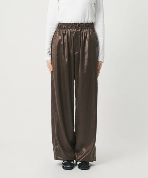 BEAUTY&YOUTH UNITED ARROWS / ビューティー&ユース ユナイテッドアローズ その他パンツ | チンツゴム ワイドパンツ ウォッシャブル | 詳細17
