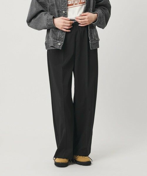 BEAUTY&YOUTH UNITED ARROWS / ビューティー&ユース ユナイテッドアローズ その他パンツ | ラインゴム ワイドパンツ ウォッシャブル 防シワ | 詳細2