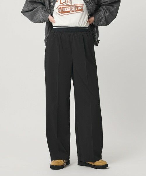 BEAUTY&YOUTH UNITED ARROWS / ビューティー&ユース ユナイテッドアローズ その他パンツ | ラインゴム ワイドパンツ ウォッシャブル 防シワ | 詳細6
