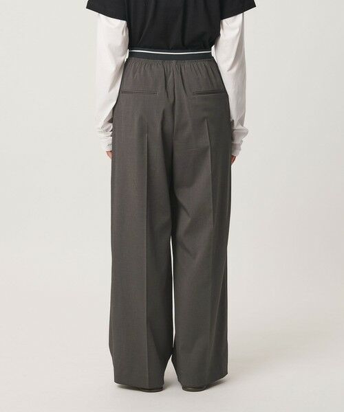 BEAUTY&YOUTH UNITED ARROWS / ビューティー&ユース ユナイテッドアローズ その他パンツ | ラインゴム ワイドパンツ ウォッシャブル 防シワ | 詳細14