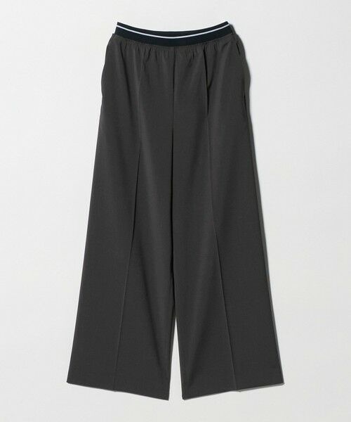 BEAUTY&YOUTH UNITED ARROWS / ビューティー&ユース ユナイテッドアローズ その他パンツ | ラインゴム ワイドパンツ ウォッシャブル 防シワ（DK.GRAY）