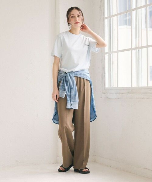 BEAUTY&YOUTH UNITED ARROWS / ビューティー&ユース ユナイテッドアローズ その他パンツ | ラインゴム ワイドパンツ ウォッシャブル 防シワ | 詳細17