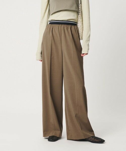 BEAUTY&YOUTH UNITED ARROWS / ビューティー&ユース ユナイテッドアローズ その他パンツ | ラインゴム ワイドパンツ ウォッシャブル 防シワ | 詳細19