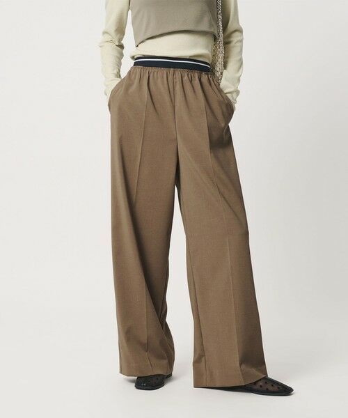 BEAUTY&YOUTH UNITED ARROWS / ビューティー&ユース ユナイテッドアローズ その他パンツ | ラインゴム ワイドパンツ ウォッシャブル 防シワ | 詳細21