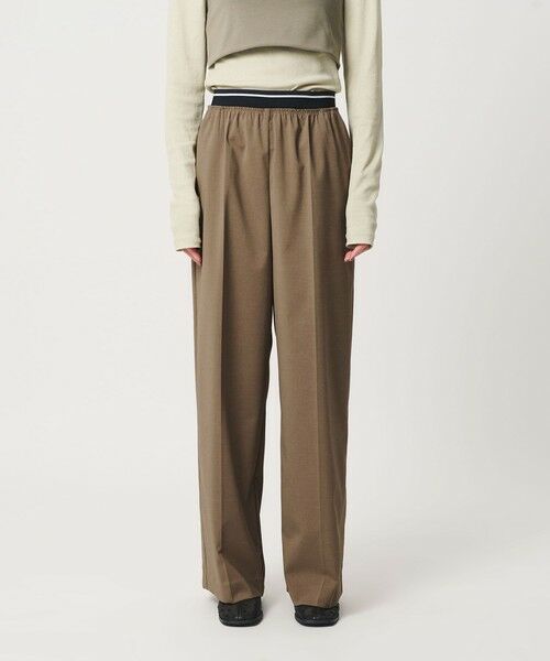 BEAUTY&YOUTH UNITED ARROWS / ビューティー&ユース ユナイテッドアローズ その他パンツ | ラインゴム ワイドパンツ ウォッシャブル 防シワ | 詳細23
