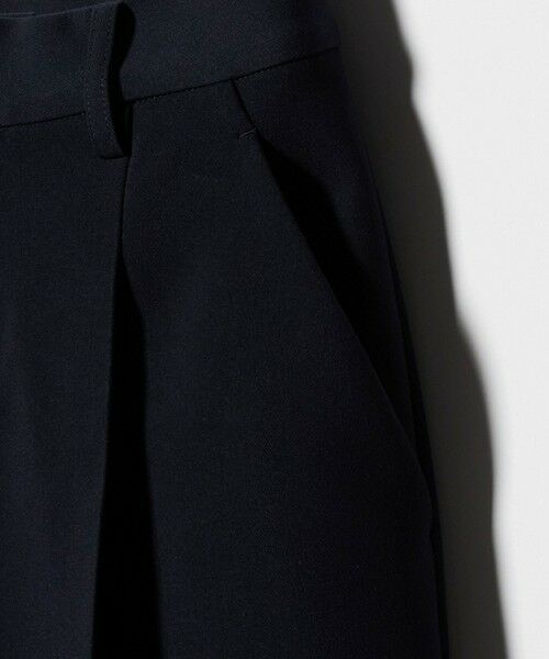 BEAUTY&YOUTH UNITED ARROWS / ビューティー&ユース ユナイテッドアローズ スラックス・ドレスパンツ | ポリエステルブレンド ツイル ワイドヘムパンツ | 詳細3