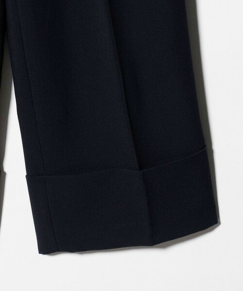 BEAUTY&YOUTH UNITED ARROWS / ビューティー&ユース ユナイテッドアローズ スラックス・ドレスパンツ | ポリエステルブレンド ツイル ワイドヘムパンツ | 詳細6