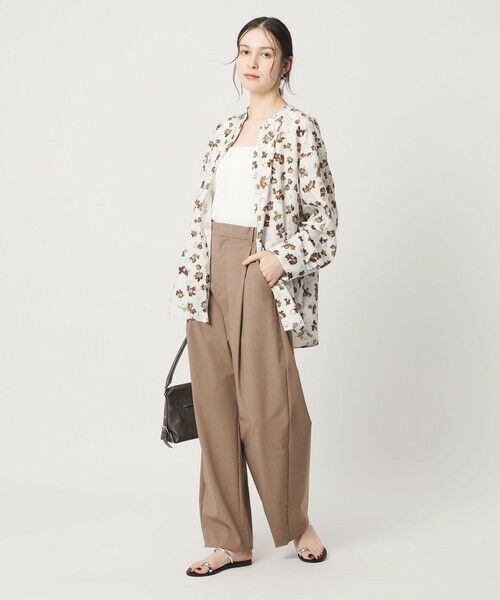 BEAUTY&YOUTH UNITED ARROWS / ビューティー&ユース ユナイテッドアローズ その他パンツ | タック カーブパンツ ウォッシャブル | 詳細17