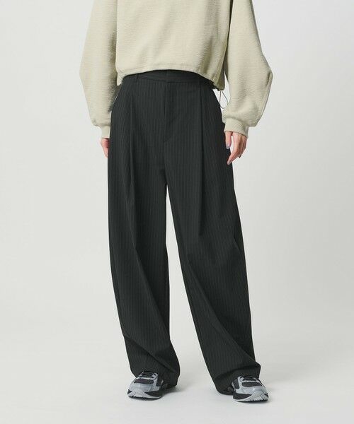 BEAUTY&YOUTH UNITED ARROWS / ビューティー&ユース ユナイテッドアローズ その他パンツ | タック カーブパンツ ウォッシャブル | 詳細23